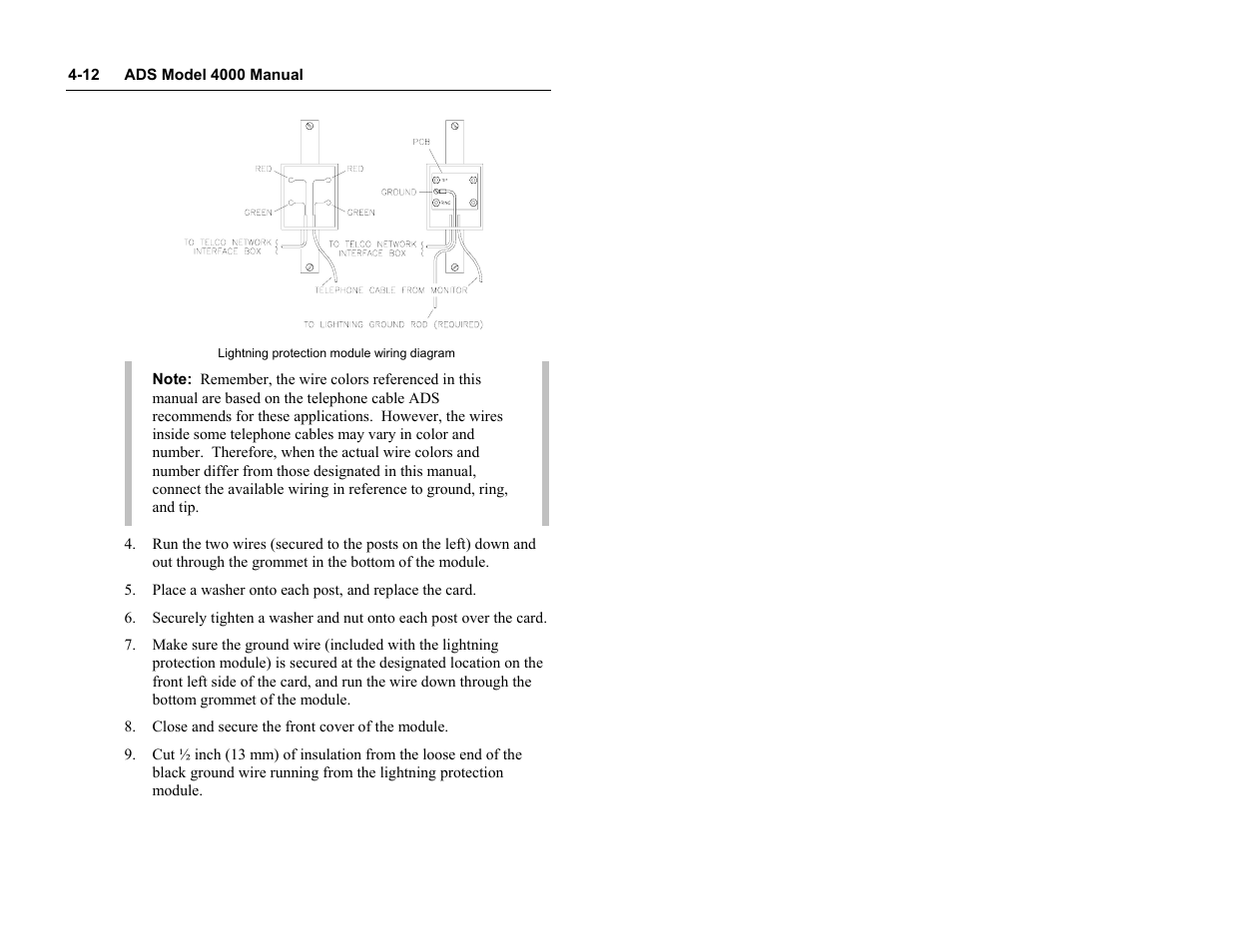 ADS Environmental Services Model 4000 530017 A0 User Manual | Page 81 / 125