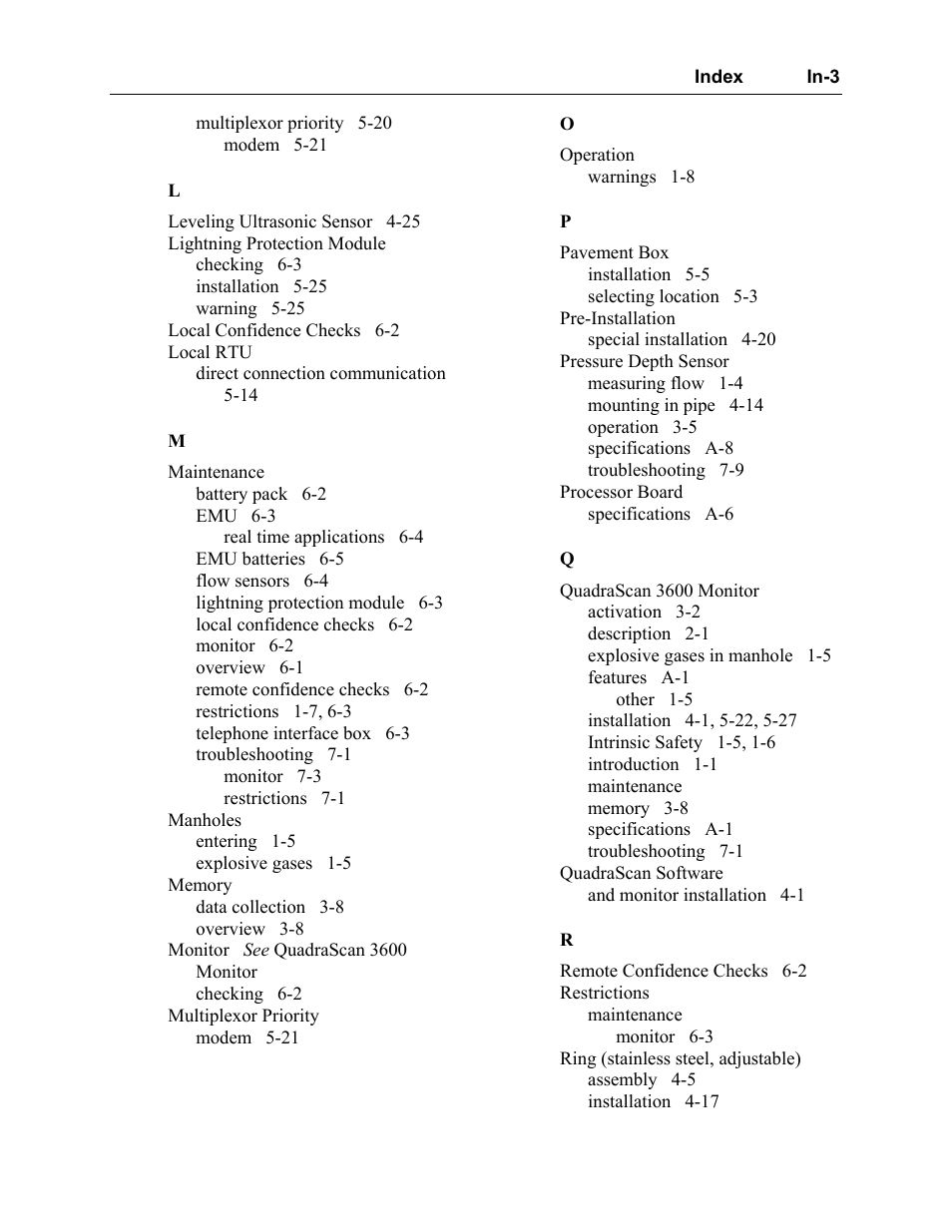 ADS Environmental Services Model 3600 530002 A2 User Manual | Page 132 / 133