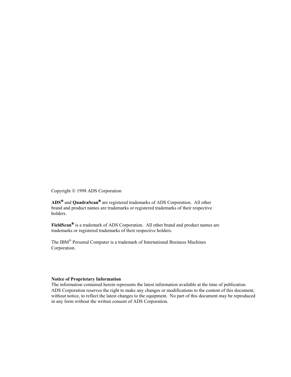 ADS Environmental Services Model 3600 530002 A2 User Manual | Page 2 / 133