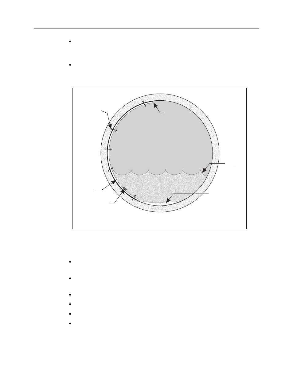 Installation, Ring, sensor, and special installations 4-39, Spot mark with a drill | Drill and mount the anchor bolt to the pipe wall | ADS Environmental Services Model 3600 530002 A2 User Manual | Page 72 / 133