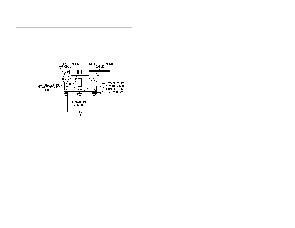 Securing the dryer tube to the monitor | ADS Environmental Services FlowAlert QR 775011 A2 User Manual | Page 68 / 203