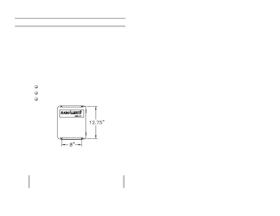 Mounting the monitor to a wall | ADS Environmental Services RainAlert II QR 775008 A2 User Manual | Page 36 / 138