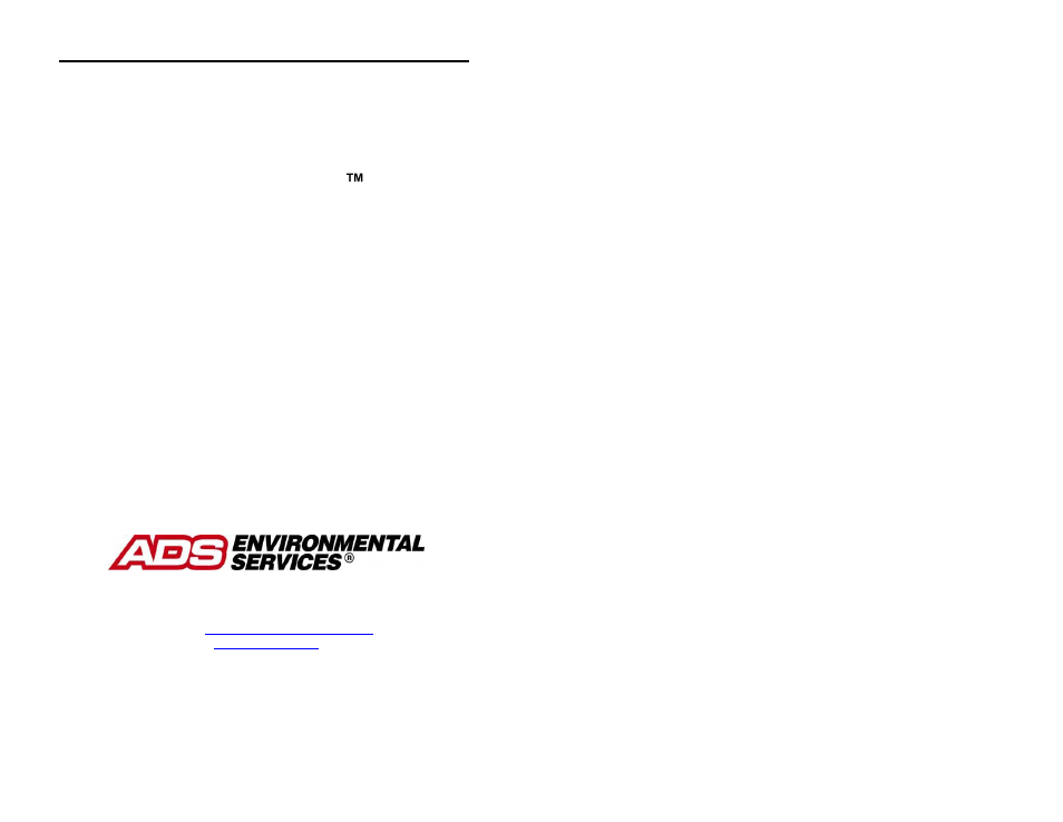 ADS Environmental Services Spider QR 775010 A0 User Manual | 116 pages