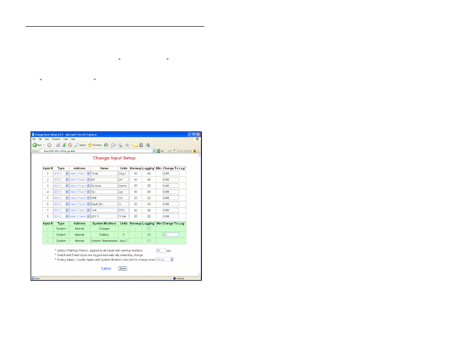Sdi-12 input setup | ADS Environmental Services Spider QR 775010 A0 User Manual | Page 112 / 116