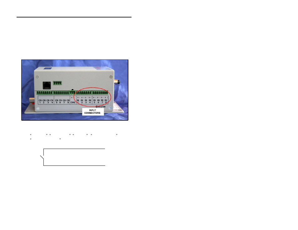 Inputs | ADS Environmental Services Spider QR 775010 A0 User Manual | Page 28 / 116