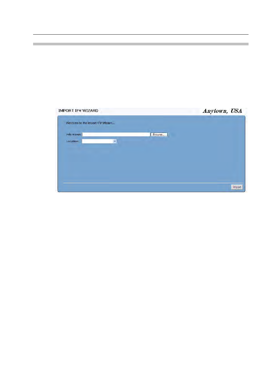 Importing a profile data (.ifv) file | ADS Environmental Services IntelliServe 2.8.1 950026A7 User Manual | Page 145 / 290