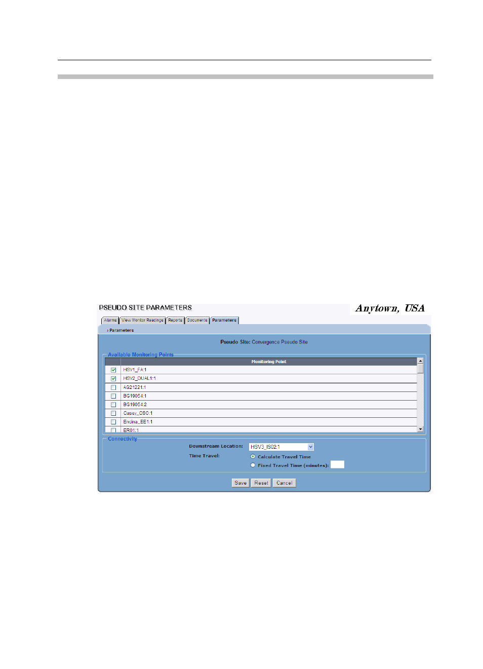 Pseudo sites | ADS Environmental Services IntelliServe 2.8.1 950026A7 User Manual | Page 168 / 290