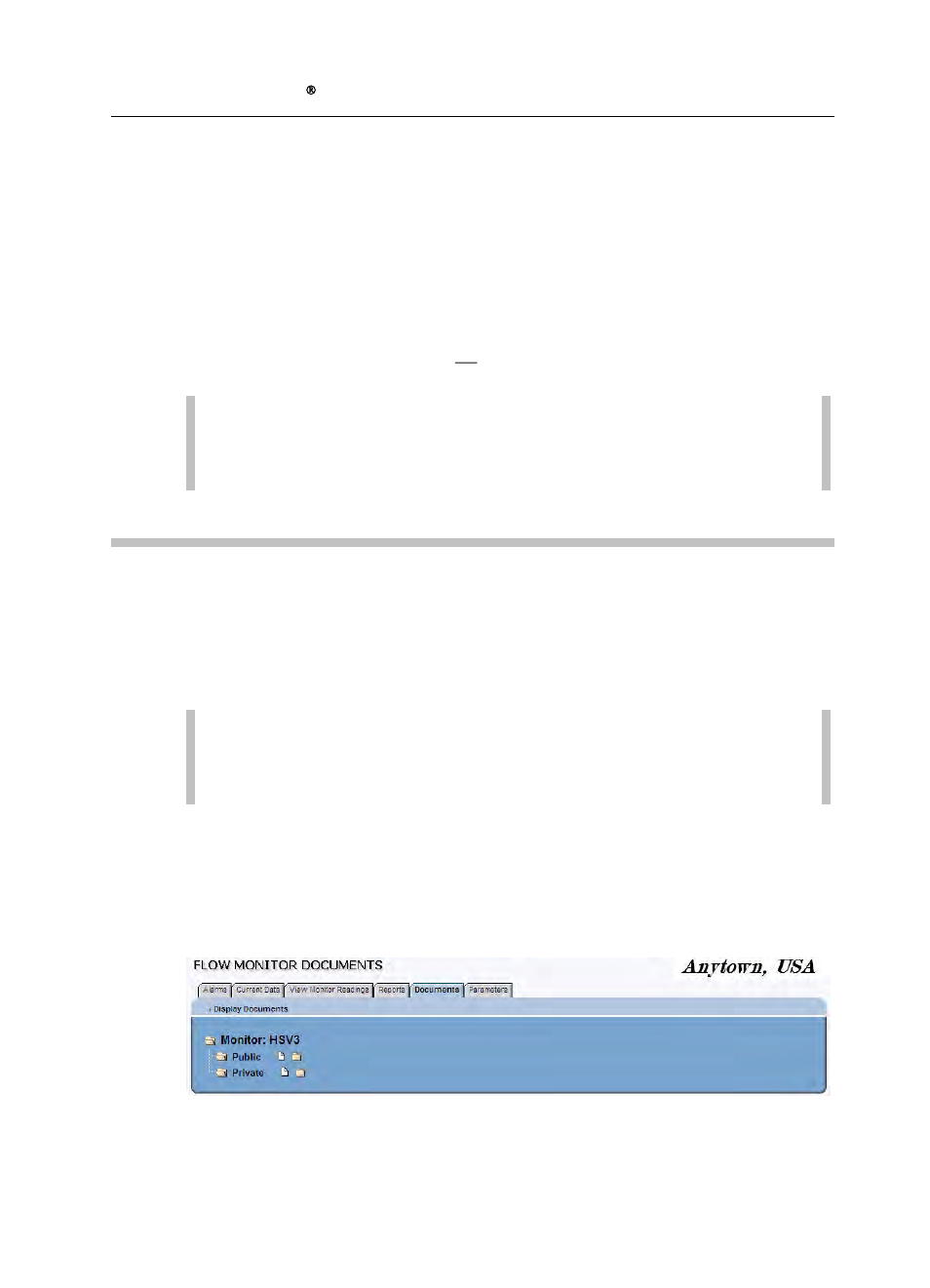 Working with documents, Uploading documents | ADS Environmental Services IntelliServe 2.8.1 950026A7 User Manual | Page 193 / 290