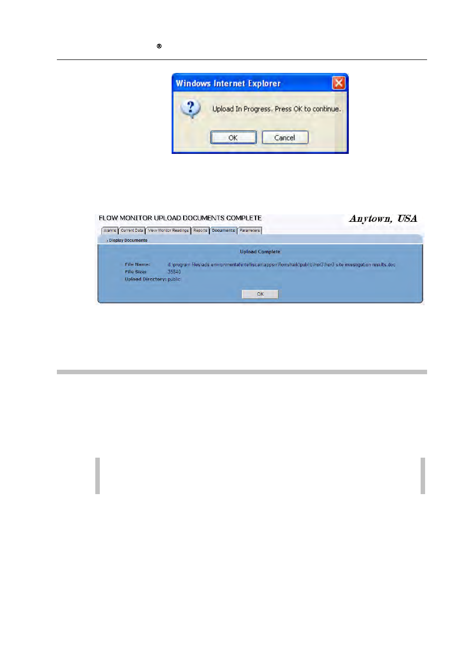 Viewing documents | ADS Environmental Services IntelliServe 2.8.1 950026A7 User Manual | Page 195 / 290