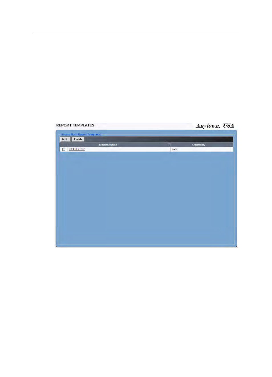 Modifying a report template | ADS Environmental Services IntelliServe 2.8.1 950026A7 User Manual | Page 251 / 290