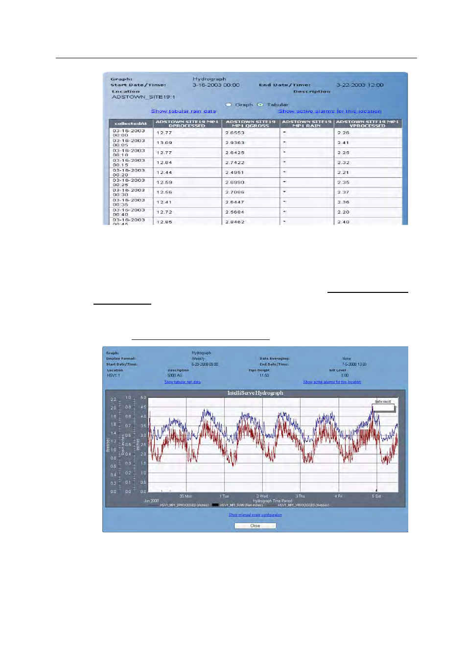 Changing graph scale values | ADS Environmental Services IntelliServe 2.8.1 950026A7 User Manual | Page 93 / 290