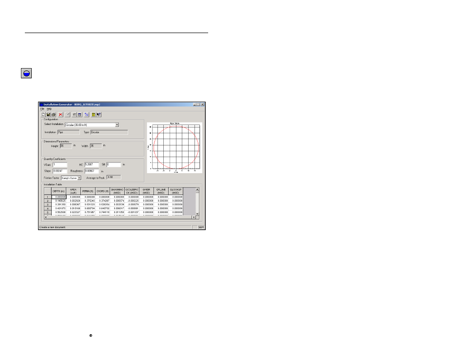 How to use the installation generator | ADS Environmental Services Profile Software 950015B6 User Manual | Page 185 / 641