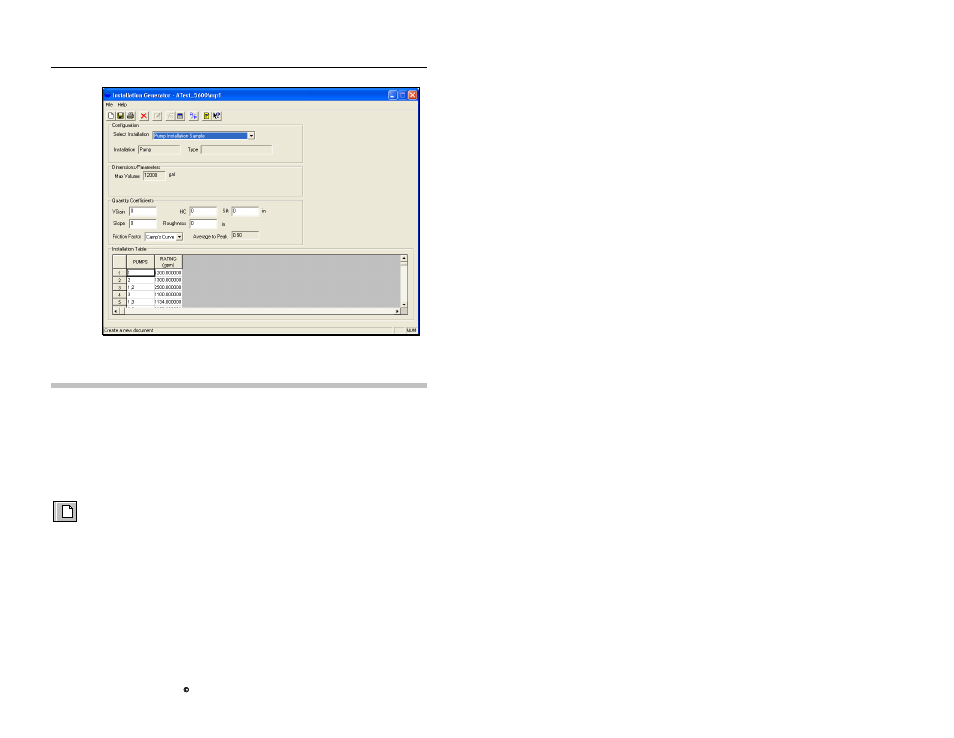 Creating a general installation | ADS Environmental Services Profile Software 950015B6 User Manual | Page 209 / 641