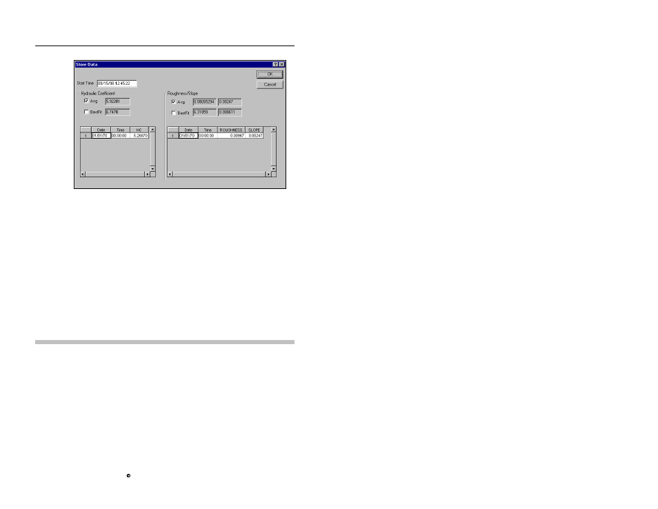 Storing manually entered coefficients | ADS Environmental Services Profile Software 950015B6 User Manual | Page 249 / 641