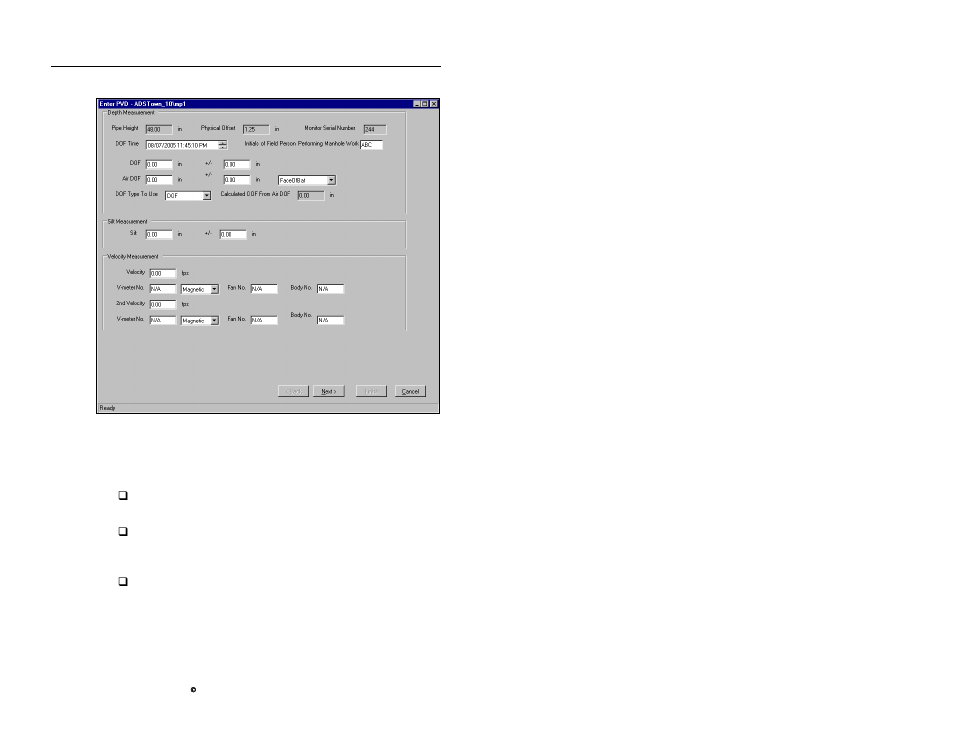 ADS Environmental Services Profile Software 950015B6 User Manual | Page 327 / 641