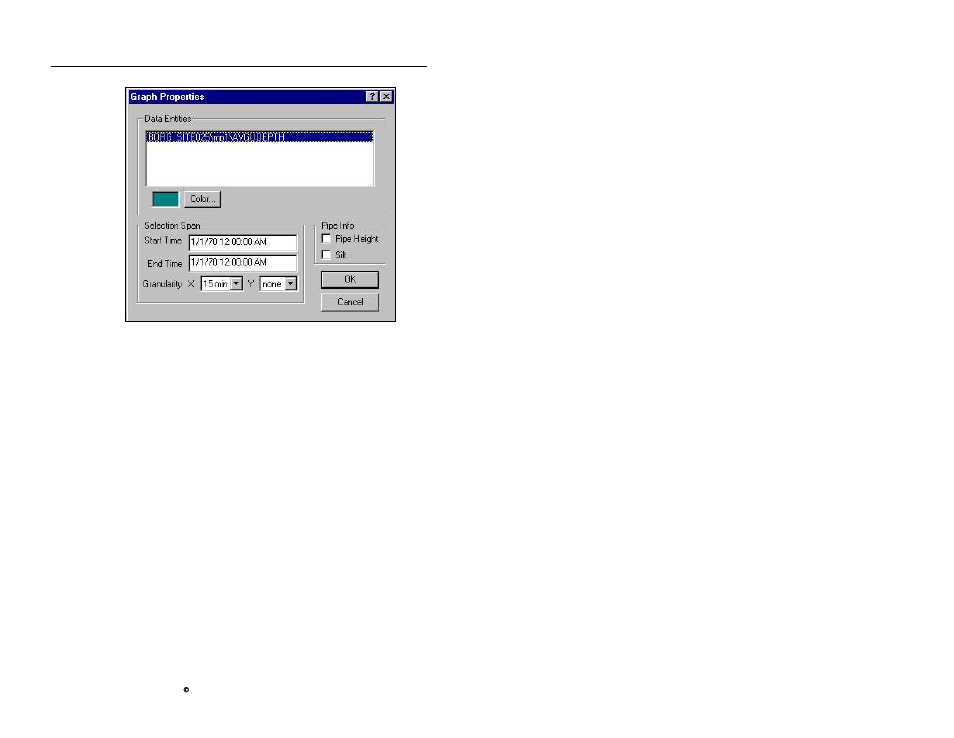Selecting and moving a single data point | ADS Environmental Services Profile Software 950015B6 User Manual | Page 408 / 641