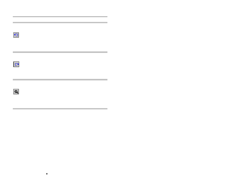 Undoing an edit, Reversing an undo edit, Magnifying a section of the graph | Undoing a zoom | ADS Environmental Services Profile Software 950015B6 User Manual | Page 416 / 641