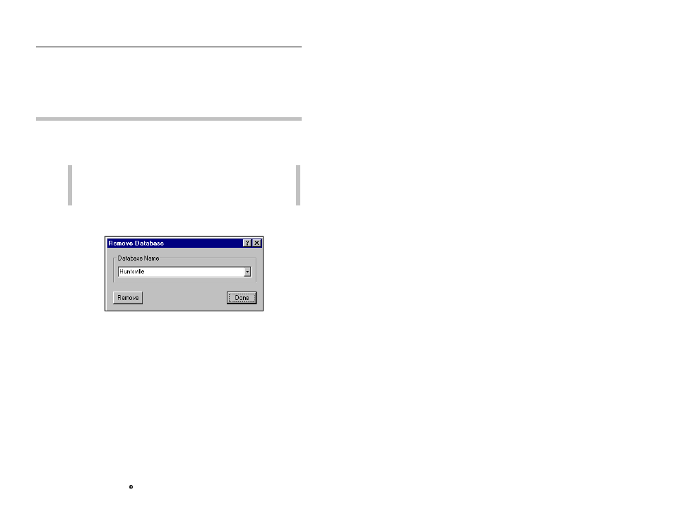 Removing an existing profile database, Removing an existing profile database -14 | ADS Environmental Services Profile Software 950015B6 User Manual | Page 54 / 641