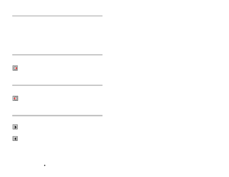 Moving around the tabular report, Scrolling forward through the data, Scrolling backward through the data | Changing the selected monitoring point | ADS Environmental Services Profile Software 950015B6 User Manual | Page 555 / 641