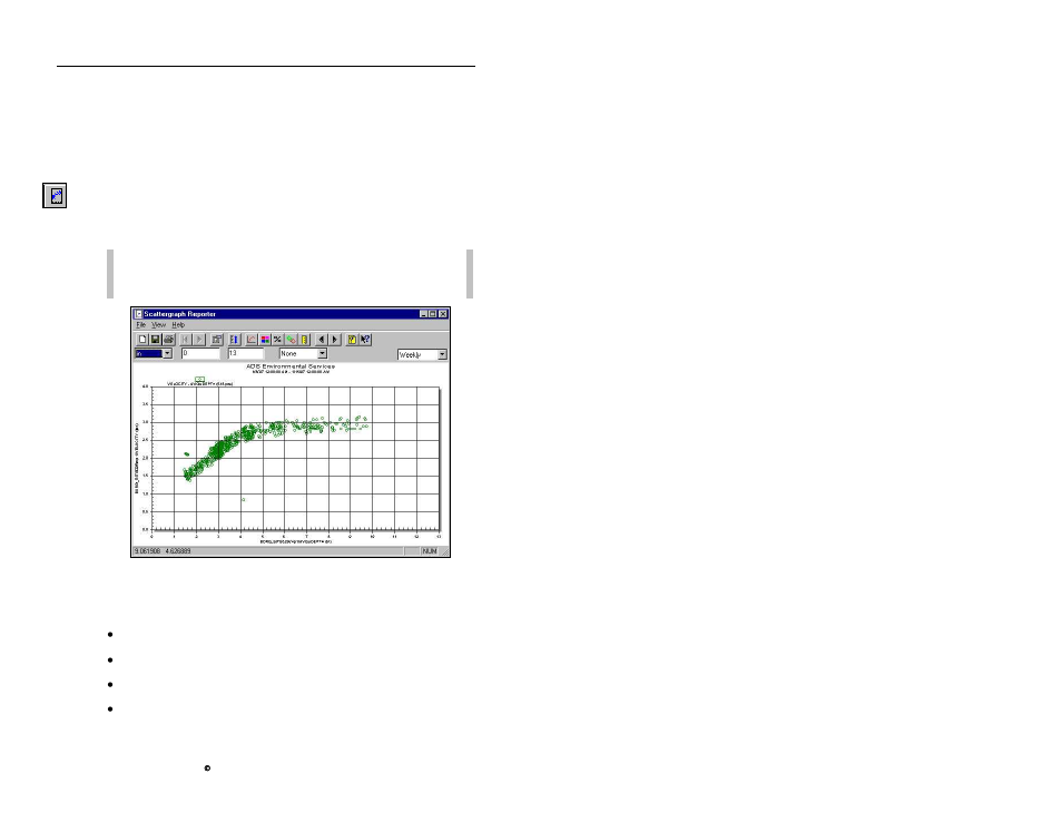 How to use the scattergraph reporter | ADS Environmental Services Profile Software 950015B6 User Manual | Page 565 / 641