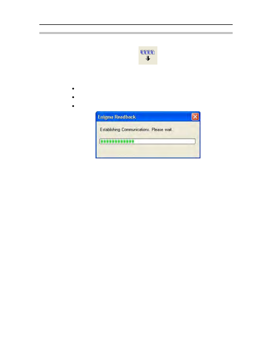 Readback button | ADS Environmental Services Enigma-hyQ QR 775017 A2 User Manual | Page 41 / 96
