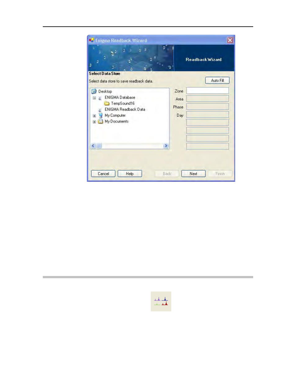Results button | ADS Environmental Services Enigma-hyQ QR 775017 A2 User Manual | Page 42 / 96