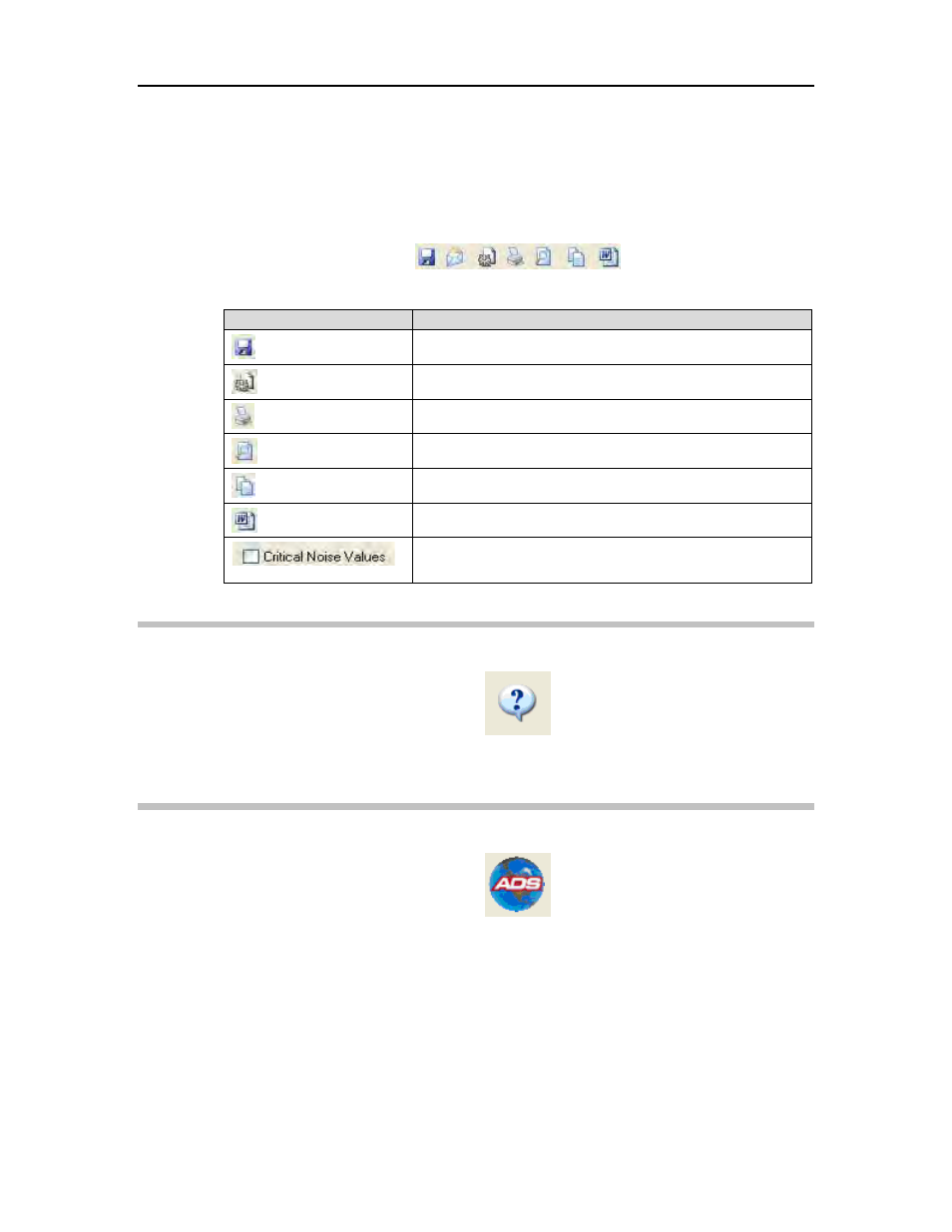 Print screen - buttons, Help button, Website button | ADS Environmental Services Enigma-hyQ QR 775017 A2 User Manual | Page 77 / 96