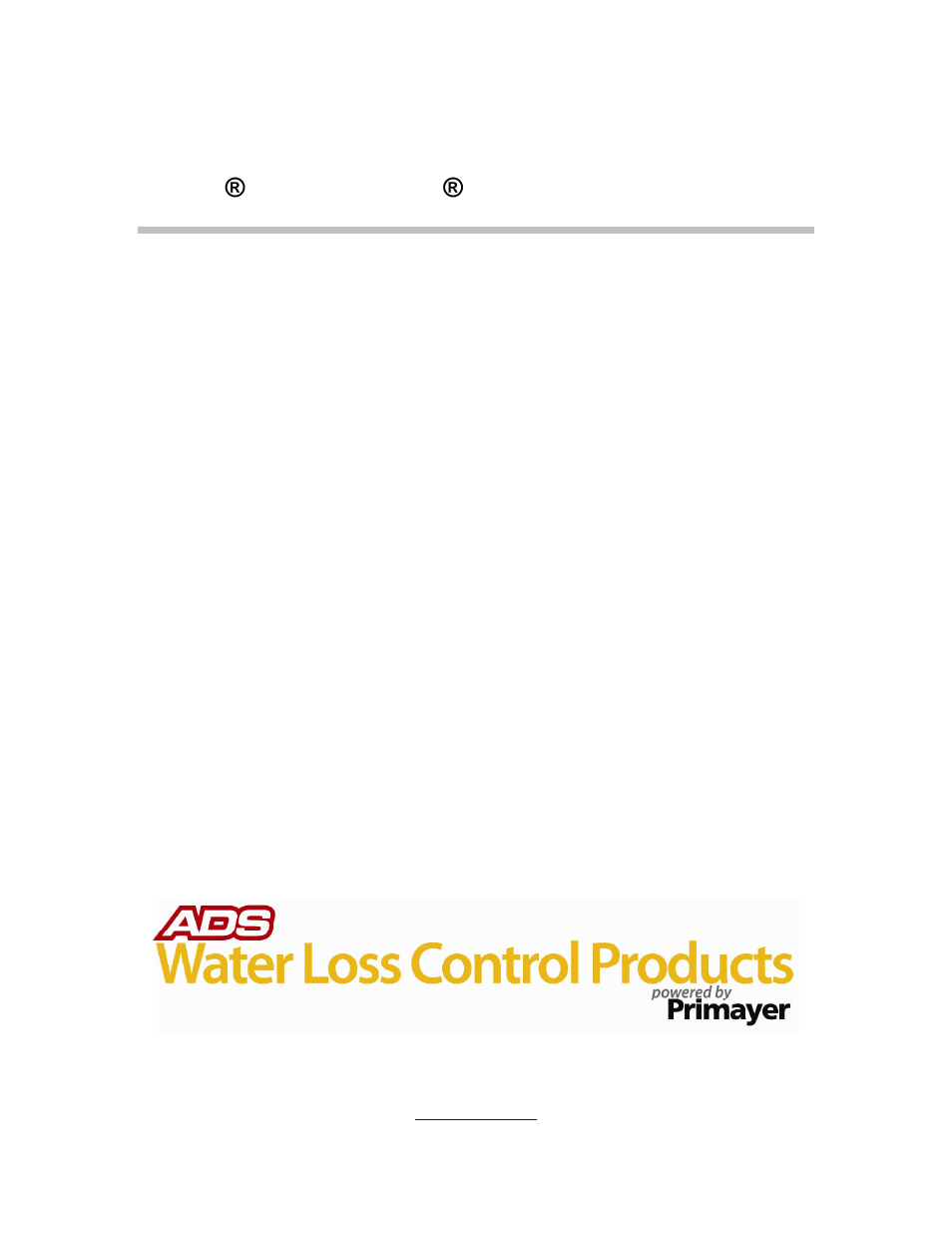 ADS Environmental Services PrimeLog QR 775015 A0 User Manual | 32 pages