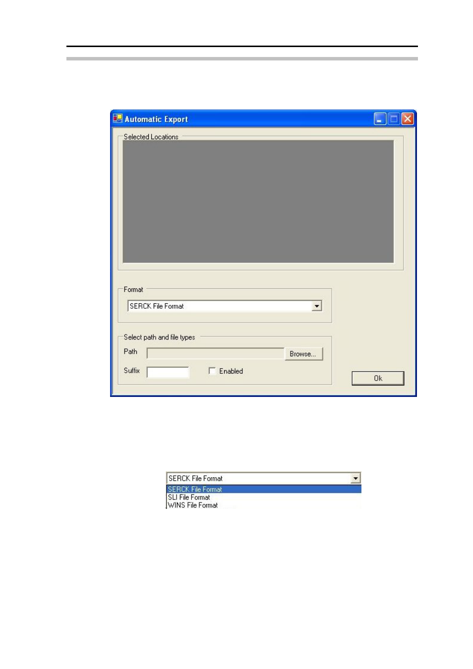 Automatic export | ADS Environmental Services PrimeWorks QR 775018 A0 User Manual | Page 36 / 86