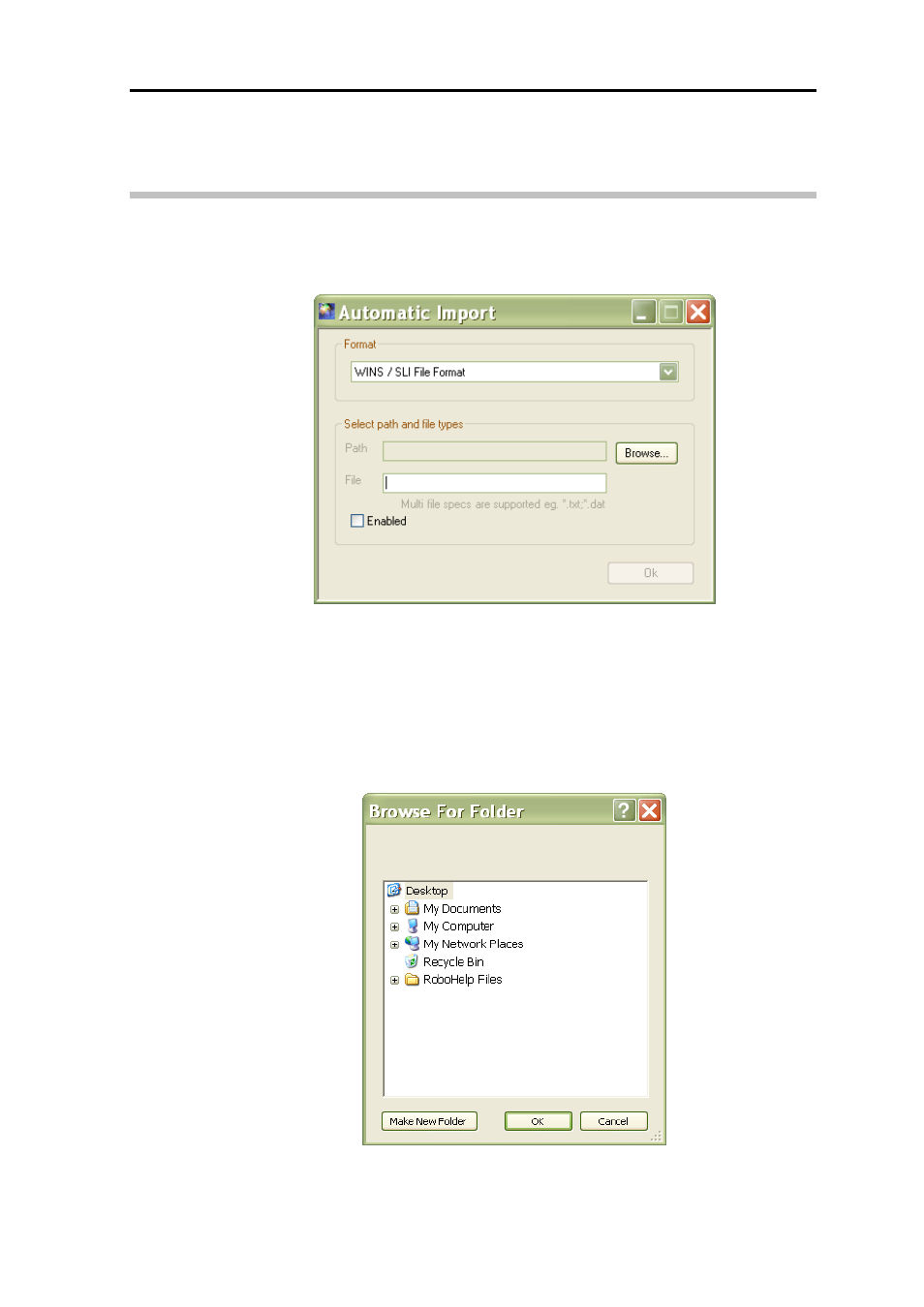 Automatic import | ADS Environmental Services PrimeWorks QR 775018 A0 User Manual | Page 37 / 86