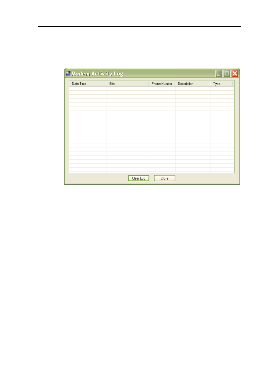 Modem activity log | ADS Environmental Services PrimeWorks QR 775018 A0 User Manual | Page 64 / 86