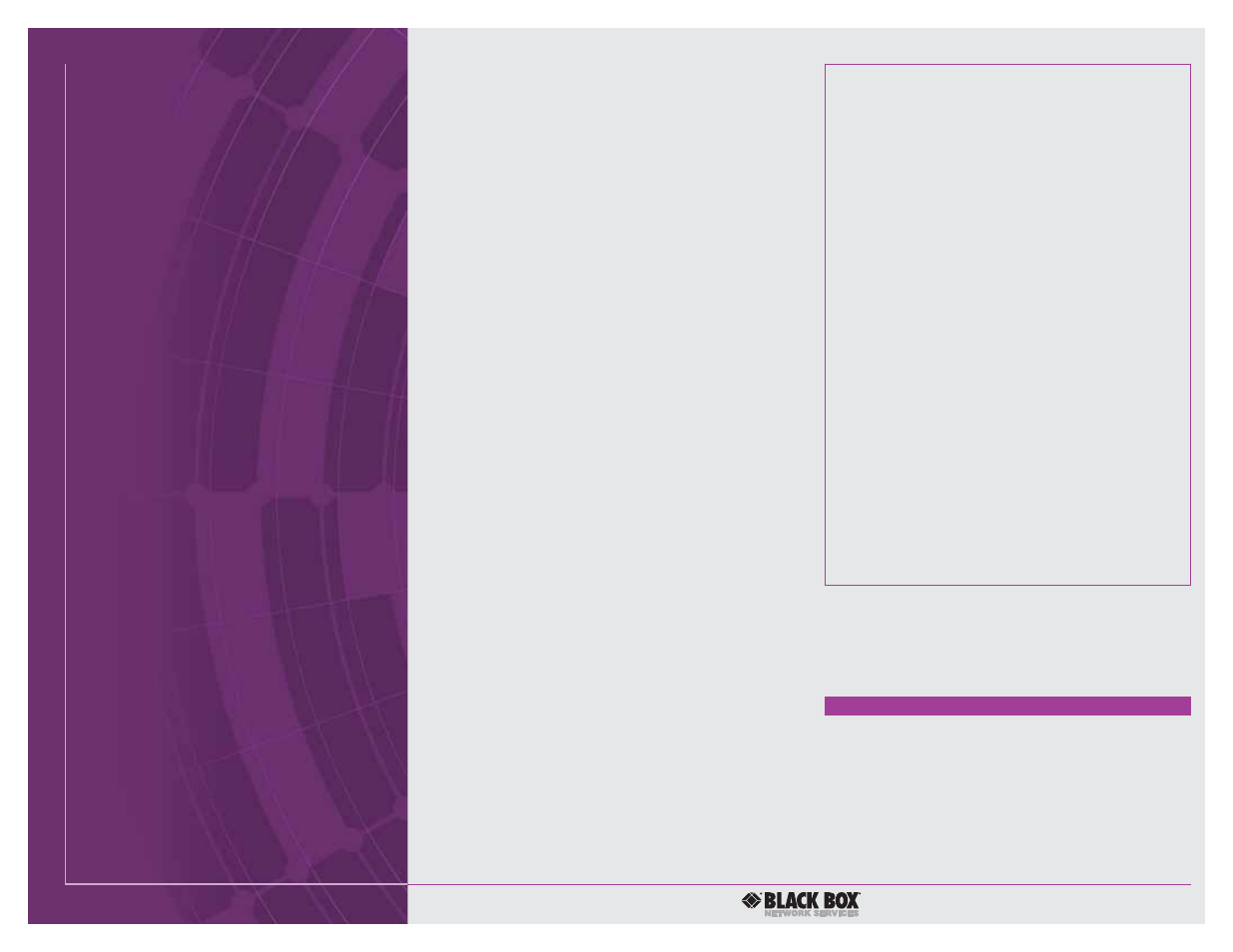 2 of 2, Features, Overview | Tech specs | Black Box Voyager 510 User Manual | Page 2 / 2