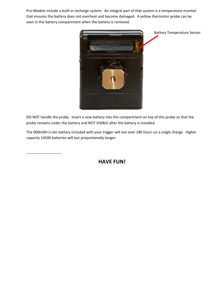 Have fun | AEO Photo Micro Pro 4.0 User Manual | Page 3 / 3
