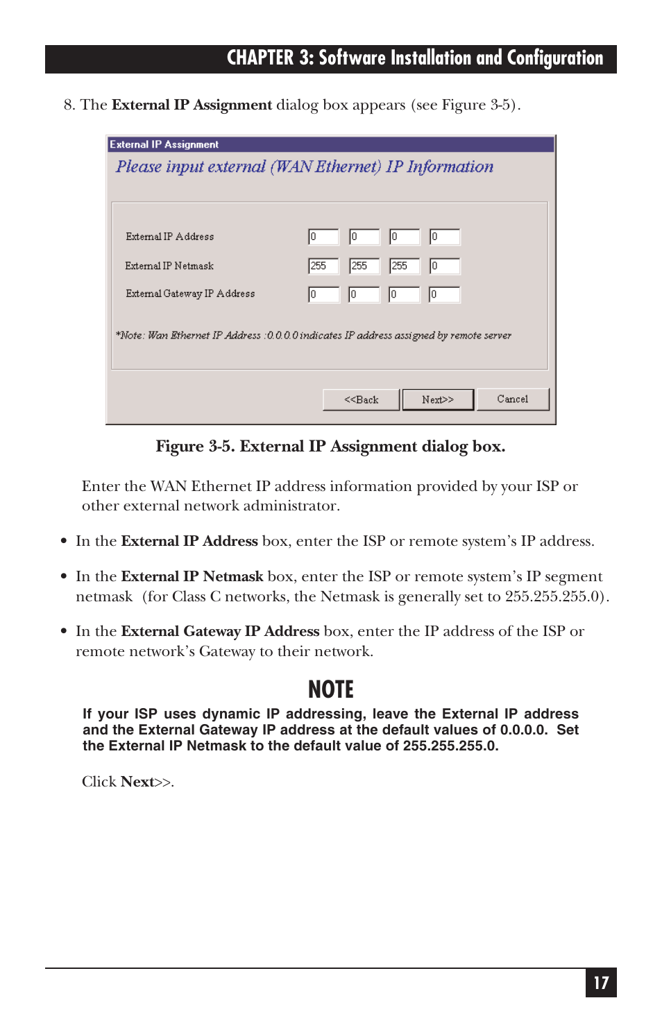 Chapter 3: software installation and configuration | Black Box LRB500A User Manual | Page 18 / 33