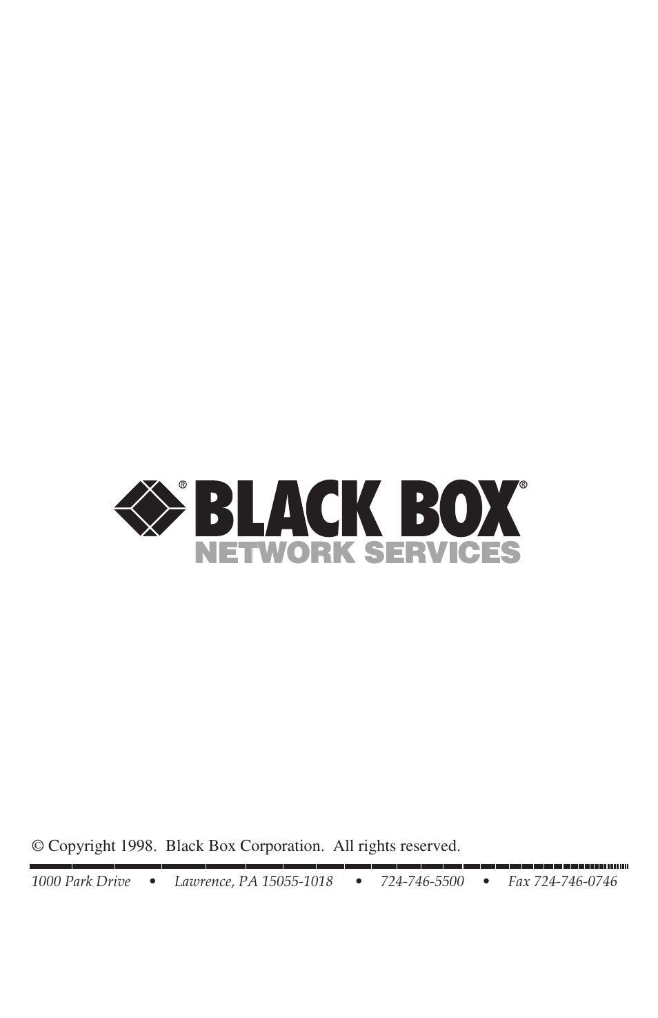 Black Box IC476A-F-R2 User Manual | Page 25 / 25