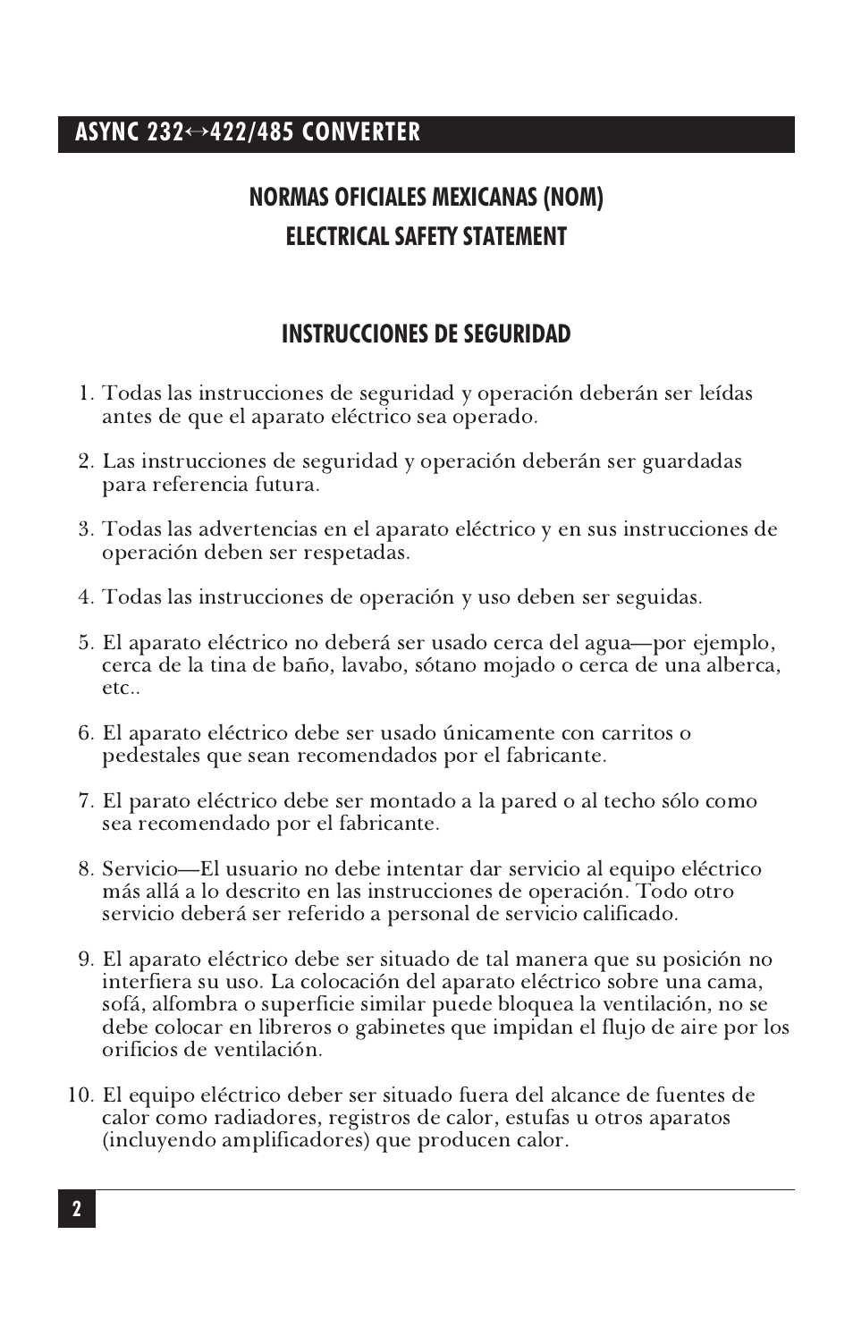 Black Box IC476A-F-R2 User Manual | Page 3 / 25