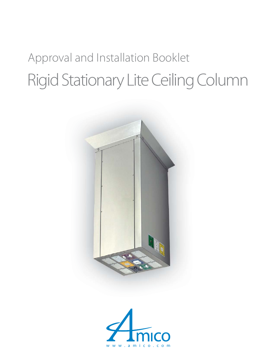 Amico Ceiling Column Rigid LITE (Stationary) User Manual | 12 pages