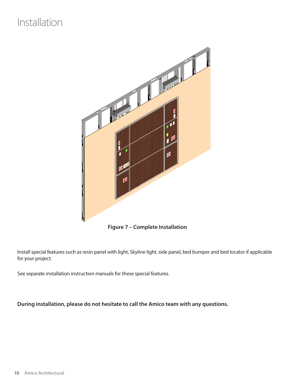 Installation | Amico Freedom Series Recessed User Manual | Page 10 / 12