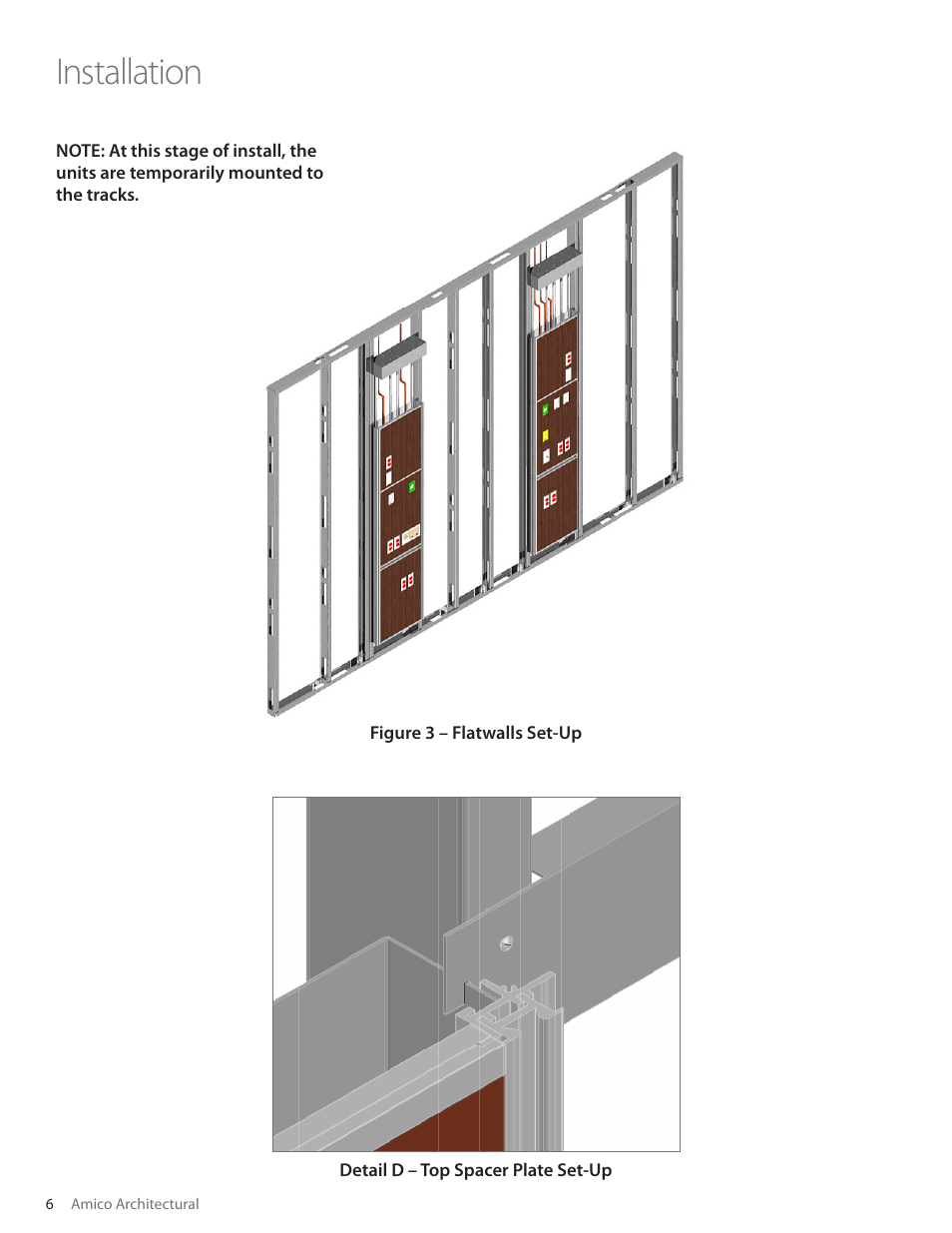 Installation | Amico Freedom Series Recessed User Manual | Page 6 / 12