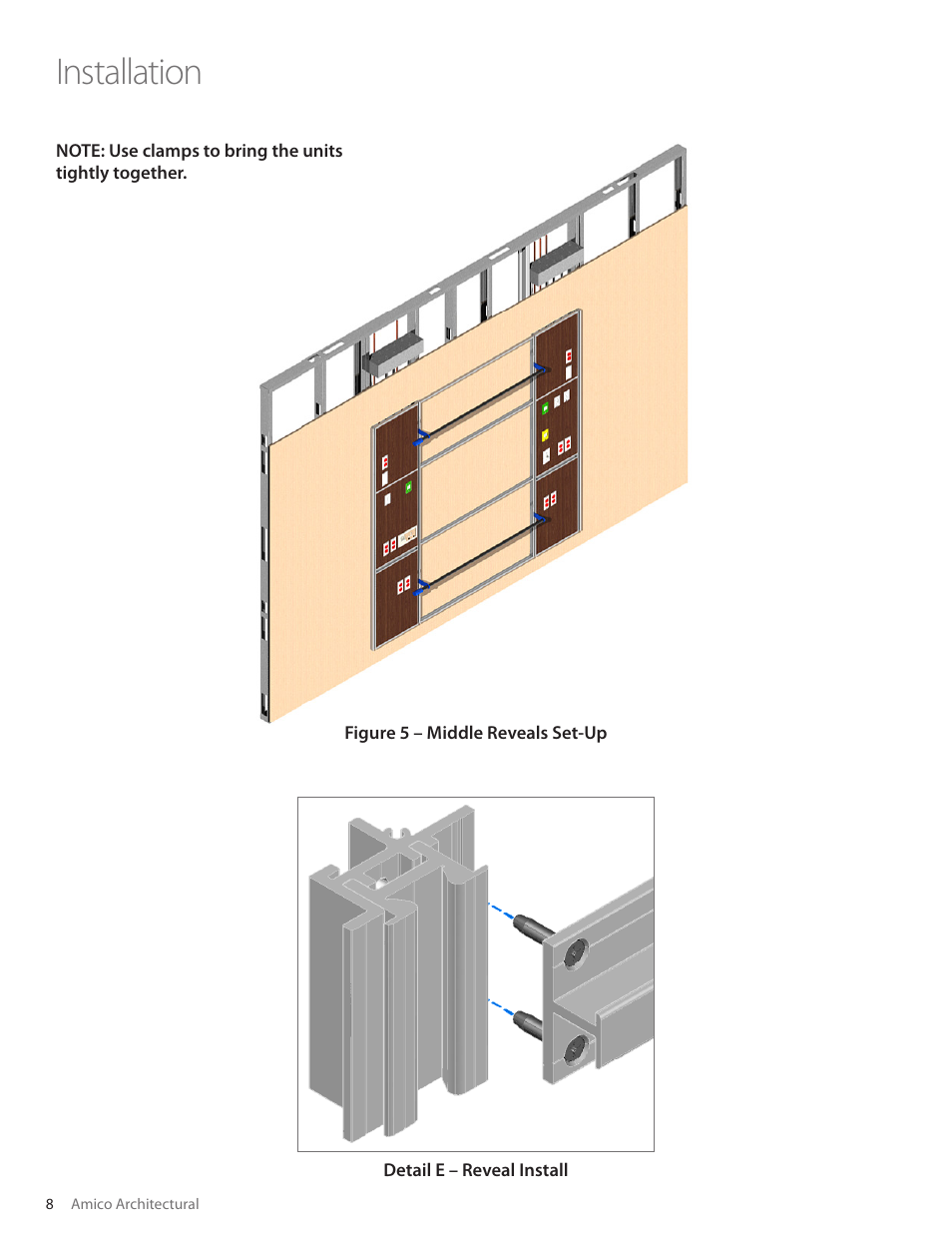 Installation | Amico Freedom Series Recessed User Manual | Page 8 / 12