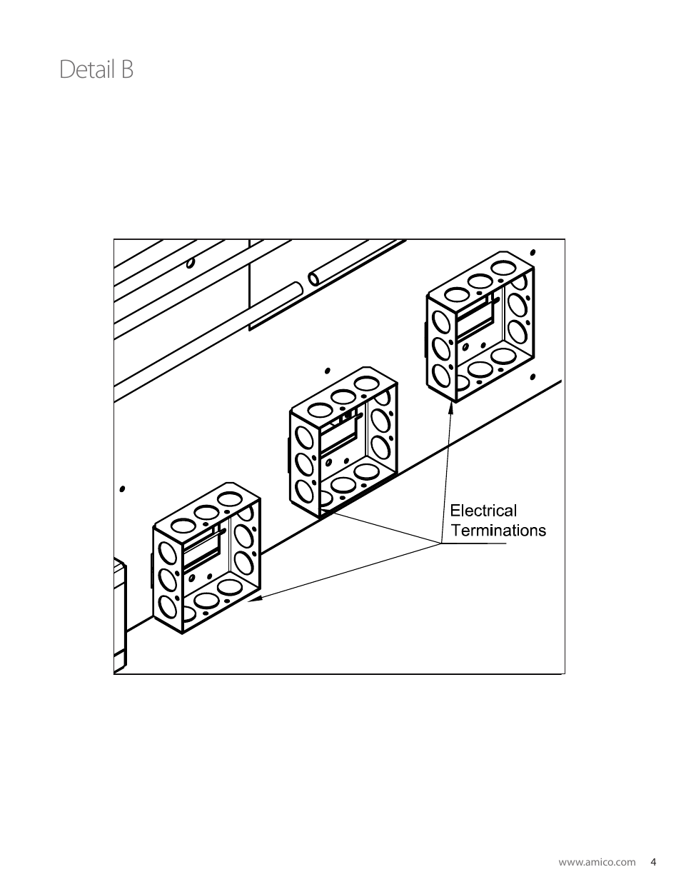 Detail b | Amico LDR Headwall User Manual | Page 5 / 8