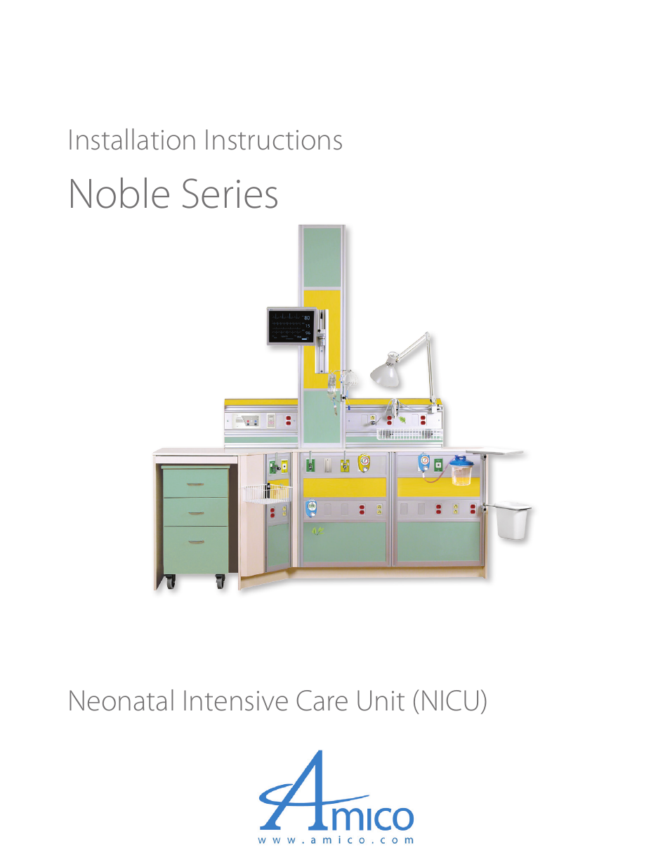 Amico Noble Custom Cabinet User Manual | 7 pages