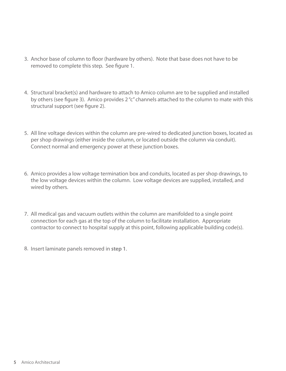 Amico Power Column User Manual | Page 6 / 7