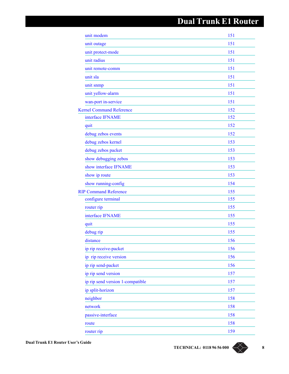 Dual trunk e1 router | Black Box LRU4240 User Manual | Page 12 / 218