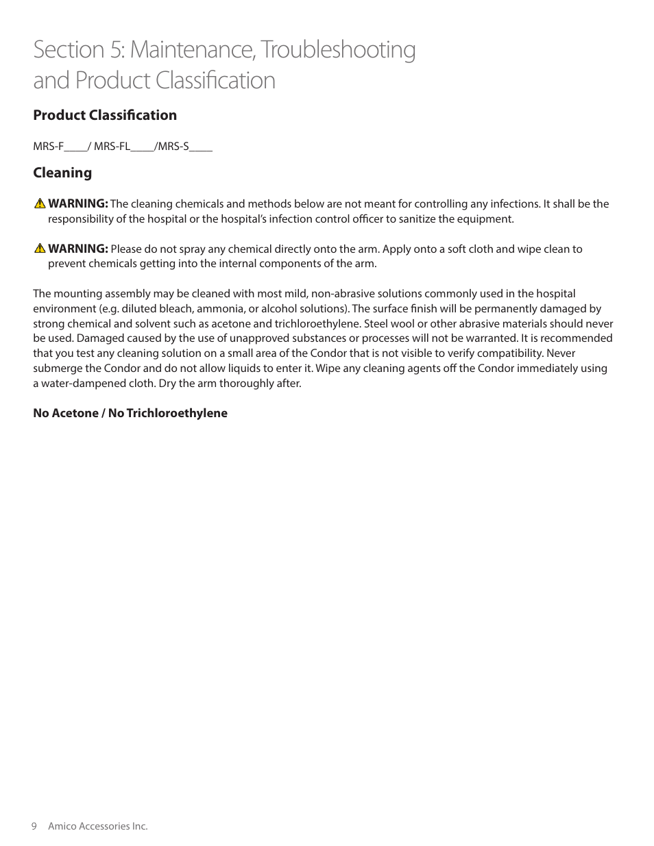 Amico Equipment Rails User Manual | Page 10 / 12