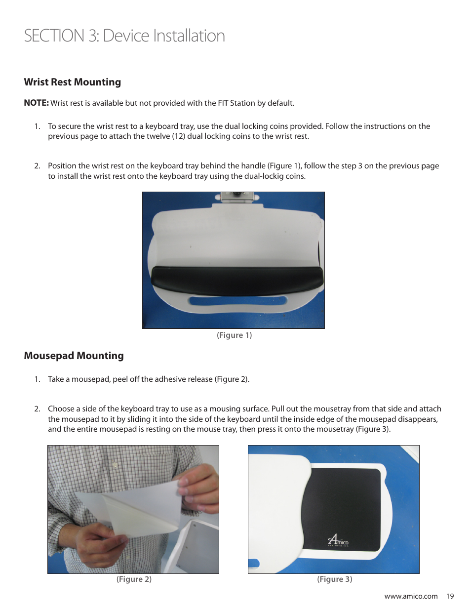 Amico Falcon Combo Arm User Manual | Page 19 / 44