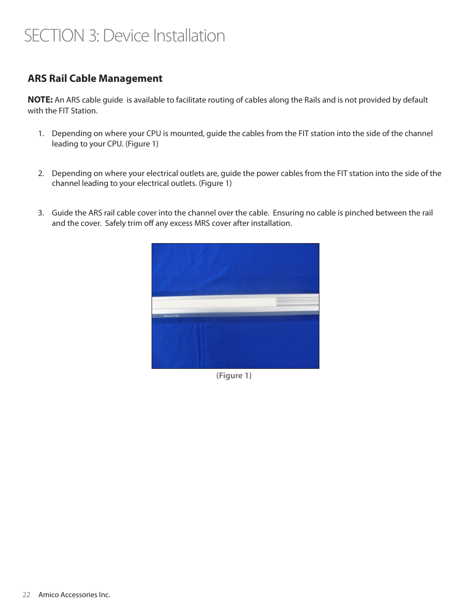 Amico Falcon Combo Arm User Manual | Page 22 / 44