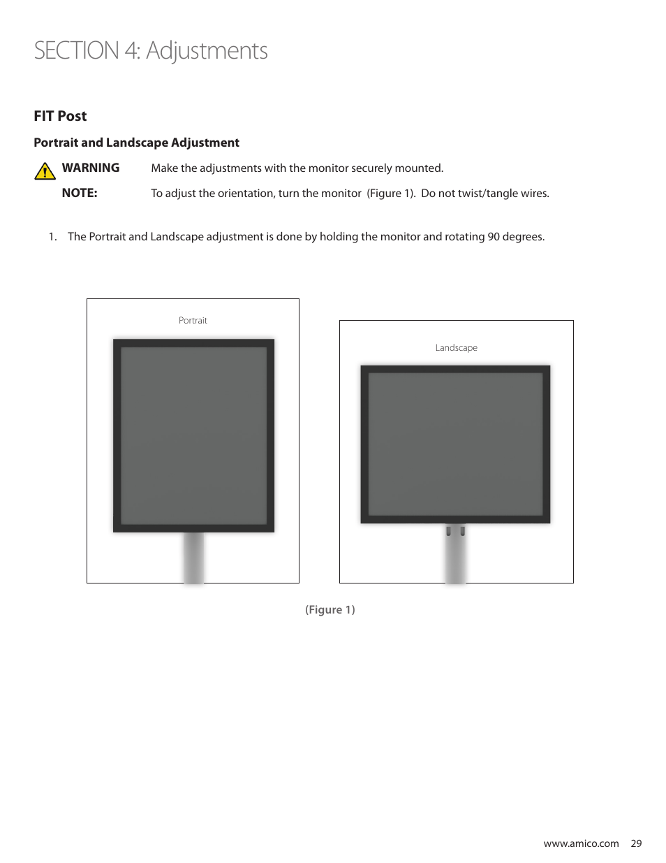 Amico Falcon Combo Arm User Manual | Page 29 / 44