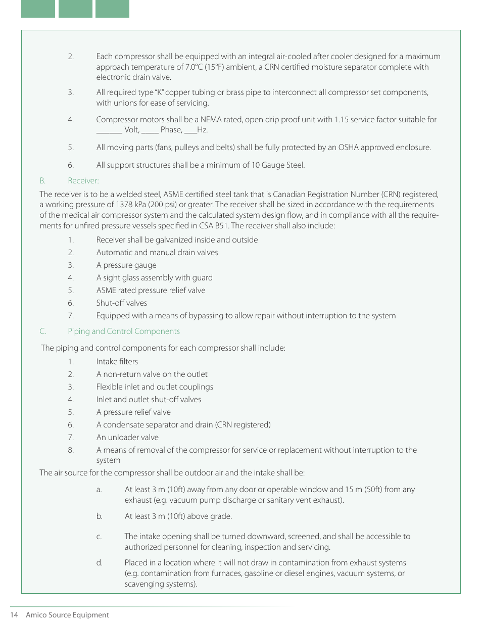 Amico CSA Triplex SCD Modular Stack Mount User Manual | Page 16 / 36