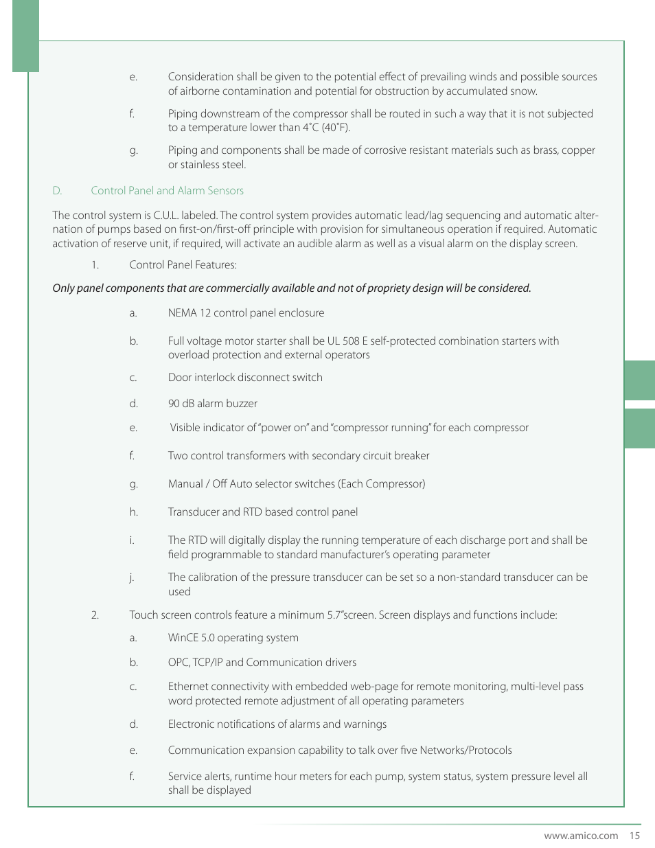 Amico CSA Triplex SCD Modular Stack Mount User Manual | Page 17 / 36
